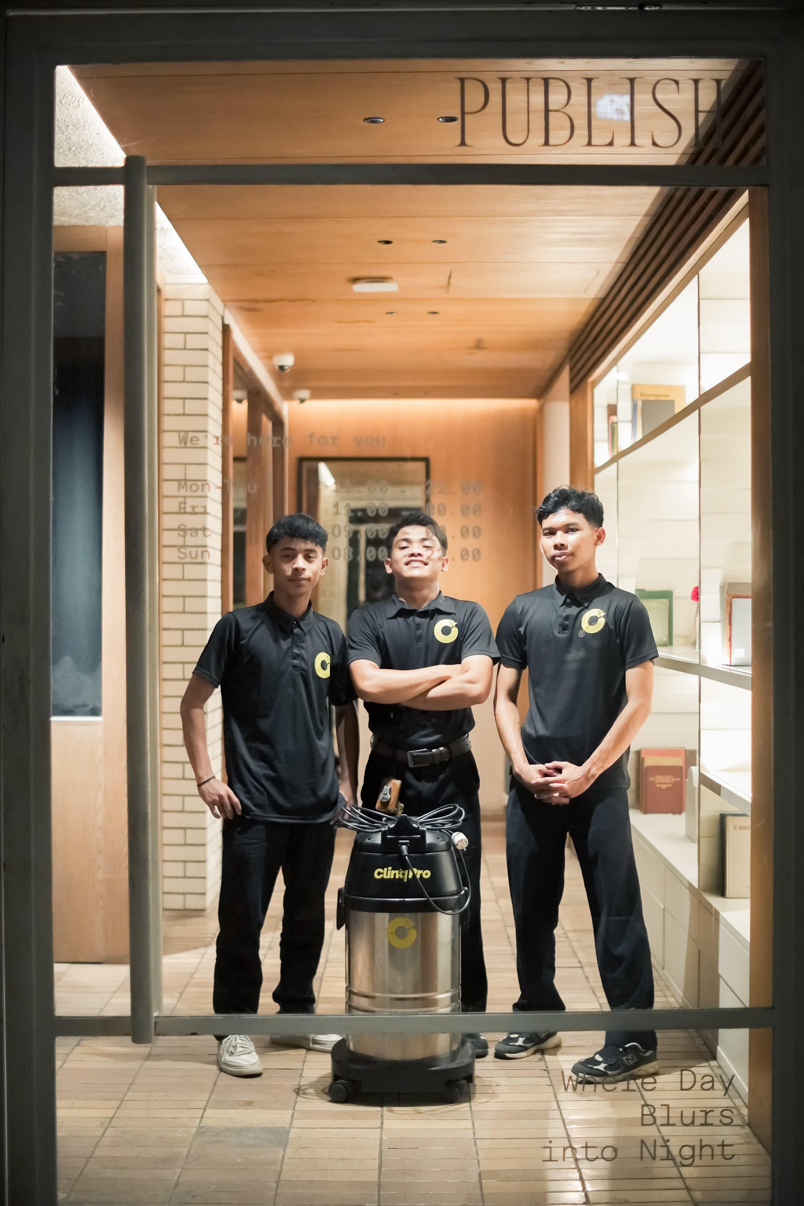 hasil cleaning premium dengan service excellence dari Clinq Pro.